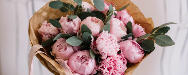 bouquet de pivoines